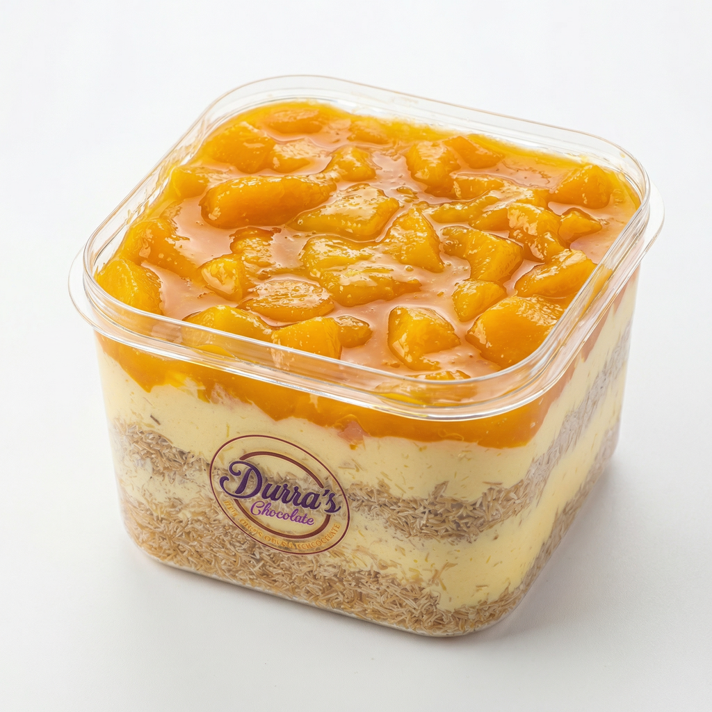 Durra's mango konafa