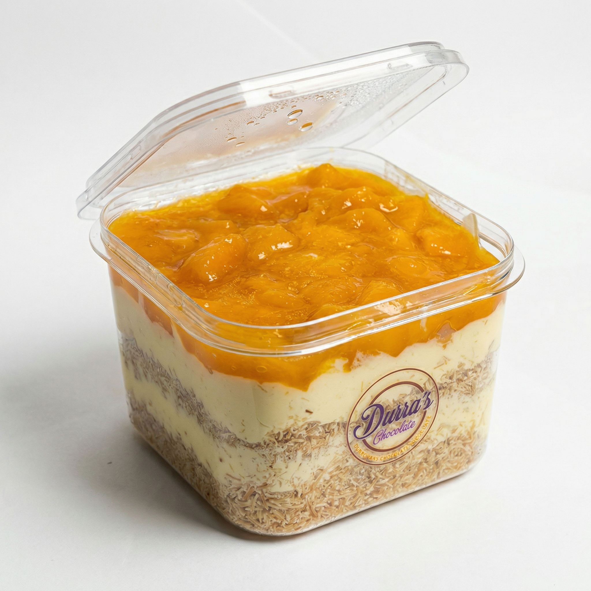 Durra's mango konafa